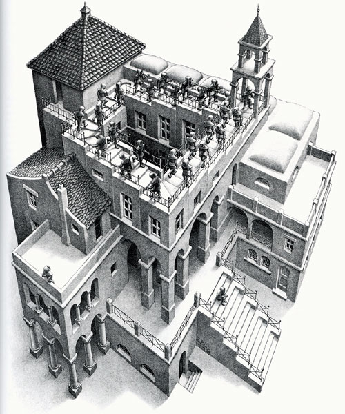 Maurits Cornelis Escher : Escalier