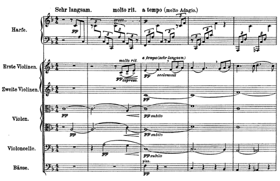 Gustaf Mahler Adaggieto partition