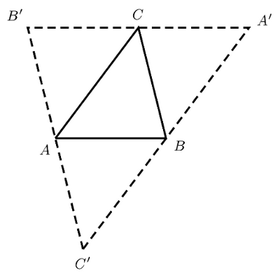 construire un triangle dual